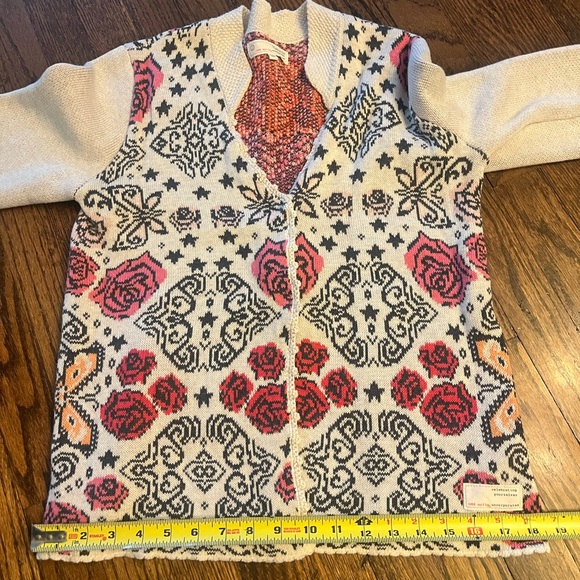 Odd Molly Rose and Butterfly Off White Cardigan - Picture 7 of 16